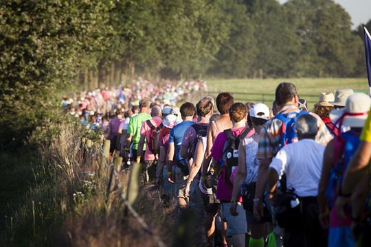 Arriva en NS zetten extra treinen in rondom de Nijmeegse Vierdaagse. 