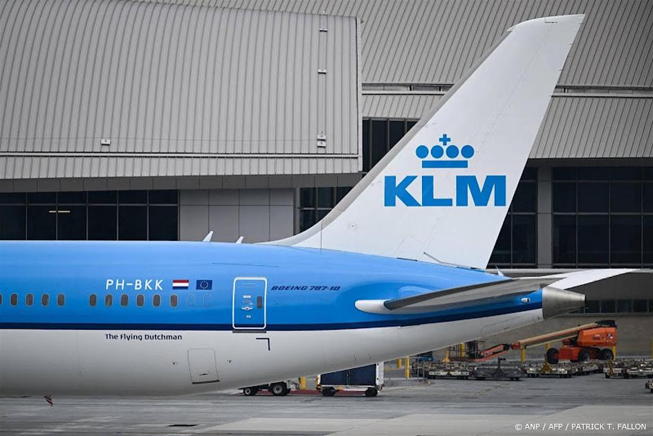KLM voorziet meer annuleringen door onderhoud Boeing 787's