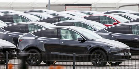 Verkoop nieuwe Tesla's in mei opnieuw hard gedaald in EU