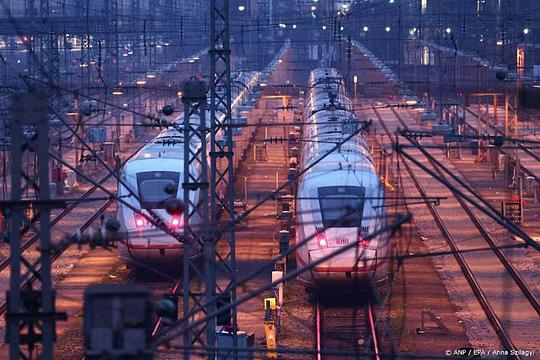 Vanwege staking geen treinen richting Duitsland