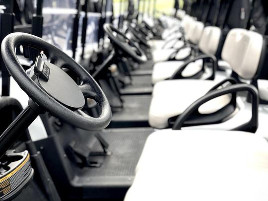 Binnenkant meerdere karretjes