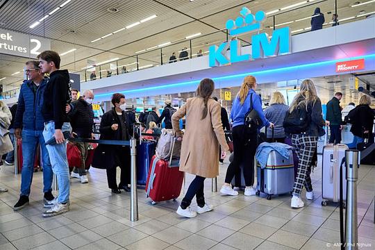 Geen lange rijen op Schiphol in het laatste weekend van de meivakantie