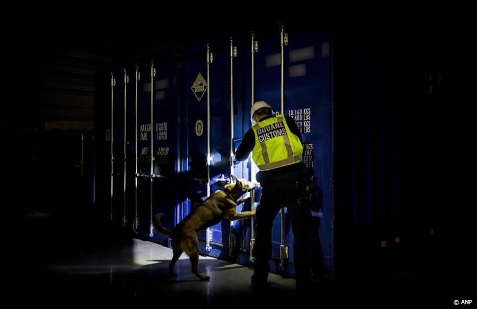 Afgelopen halfjaar iets minder coke onderschept in zeehavens