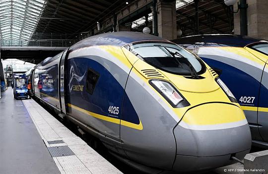 Eurostartrein Rotterdam geraakt door bovenleiding: geen treinverkeer