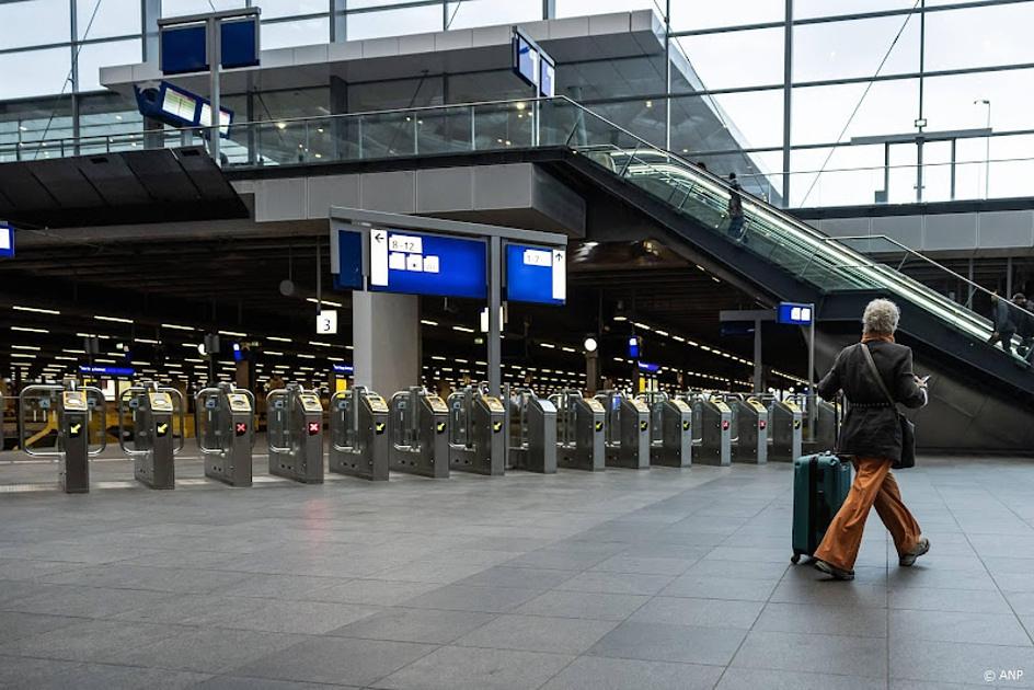 'Heel erg rustig' op stations bij begin NS-staking