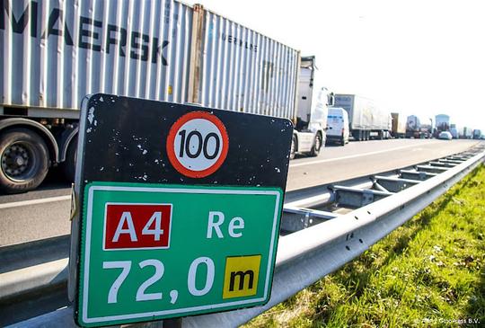 A4 ten zuiden van Rotterdam ruim een week dicht