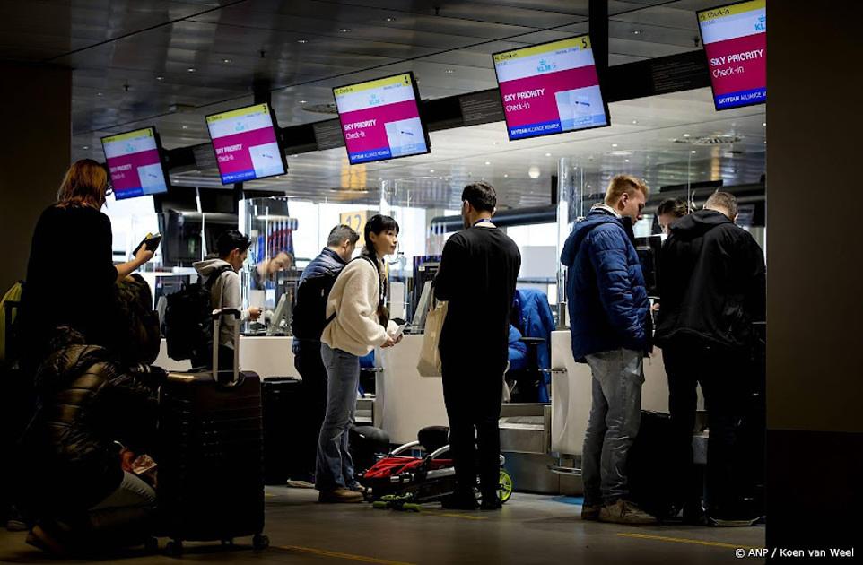 Inchecken op het vliegveld 