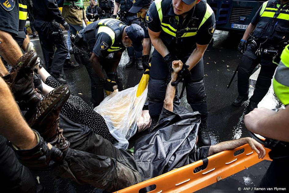 A12-demonstraties: bijna twintig klachten over politieoptreden
