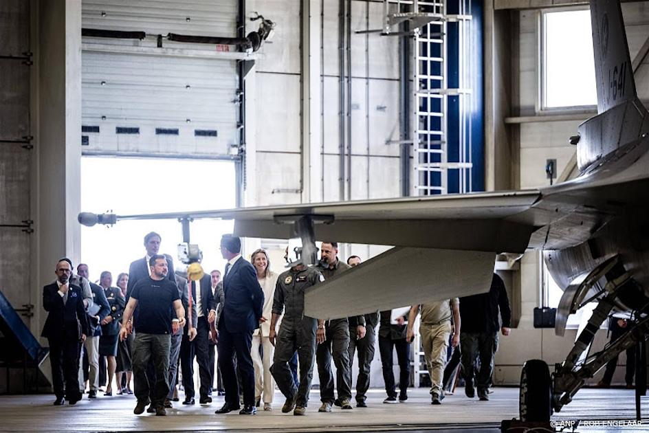 Bijna alle Nederlandse F-16's overgedragen aan Oekraïne