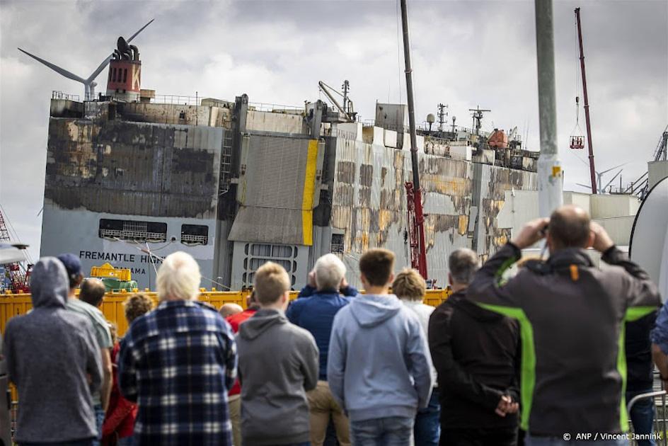 Bergingsbedrijven starten deze week met inspectie Fremantle Highway