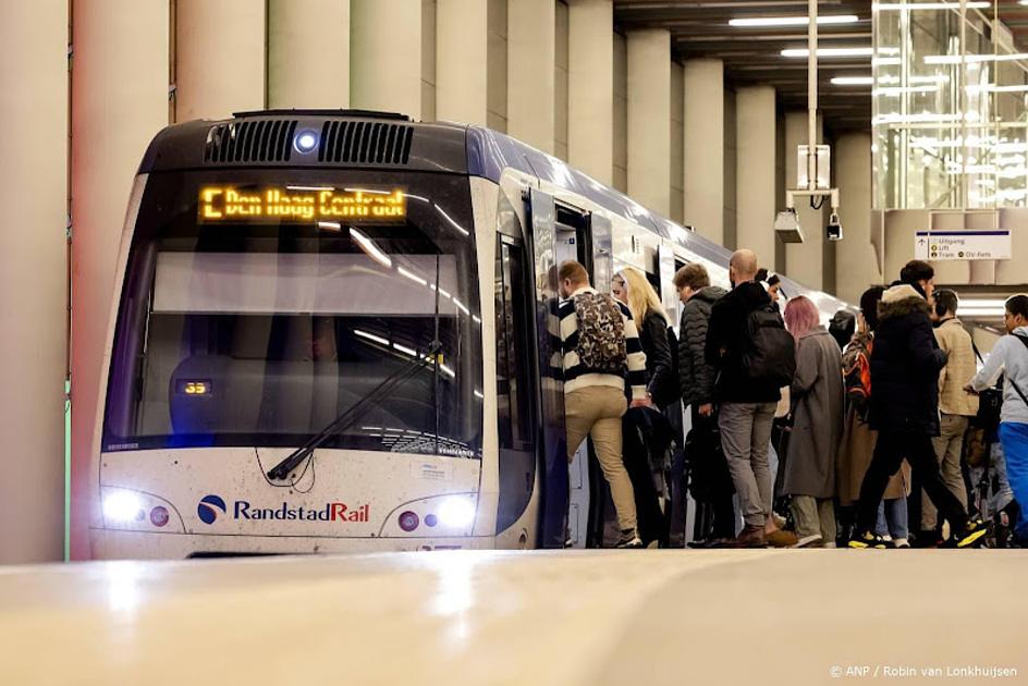Metro tussen Den Haag en Rotterdam rijdt vanochtend niet