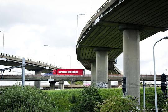 A12 bij Prins Clausplein weer open voor verkeer