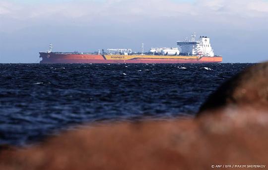 Door Rusland onderschepte tanker hervat reis naar Rotterdam