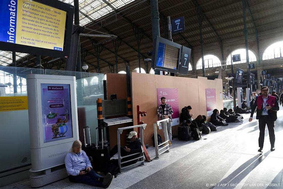 Eurostar: tot zeker 12.00 uur geen treinen van en naar Parijs