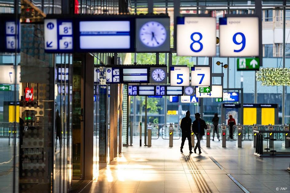 Treinstaking: NS ziet rust op de stations