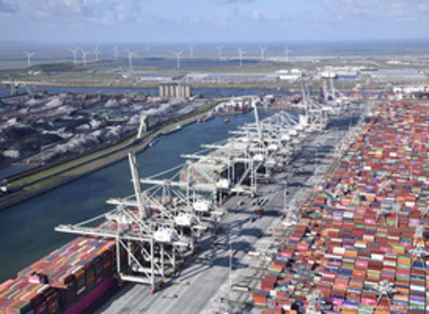 Europese havens voelen crisis, Rotterdam blijft beste jongetje van de klas