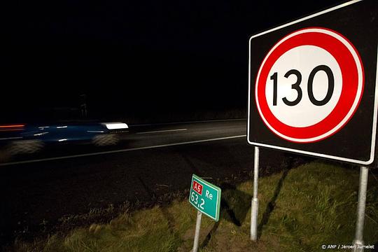 Raad van State blijft 130 kilometer per uur in de avonduren toestaan